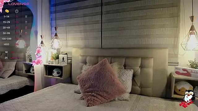 StripChat cristal__hot_1 is Freechat cristal__hot_1 — nipple clamps in boobs