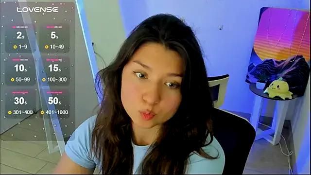 StripChat Sandra_Curly is Freechat Sandra_Curly — Cream on the face